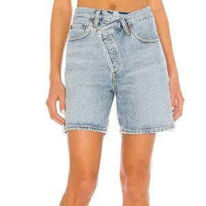 AGOLDE CRISS CROSS SHORT